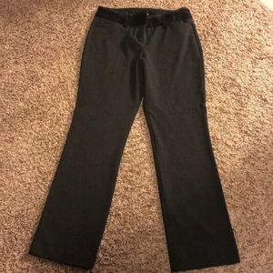 Express Size 2S Charcoal Color Editor Dress Pants